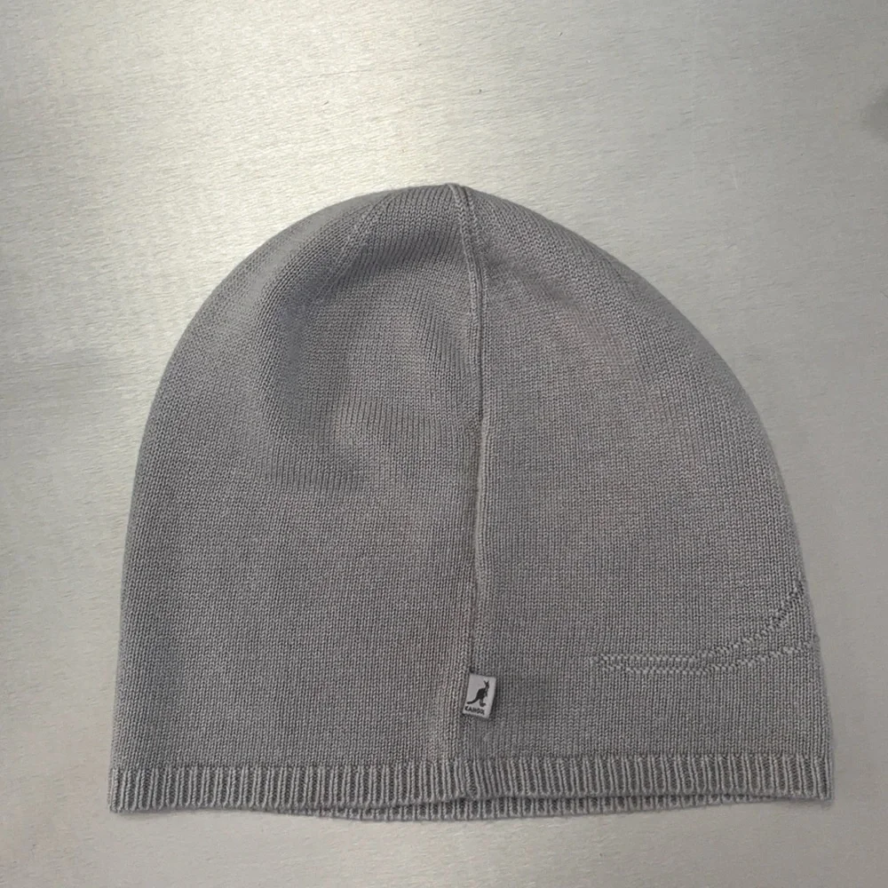 Kangol Gray Knit Beanie  -Unisex